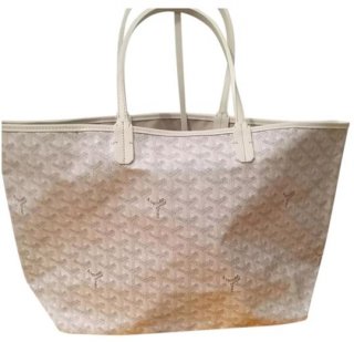 st louis pm white hemp tote