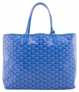 st louis pm blue hemp and leather tote