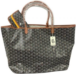 classic chevron st louis gm tan and off with promo code lb300 black leathercanvas tote