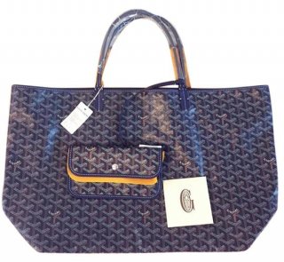 st louis gm navy canvas tote