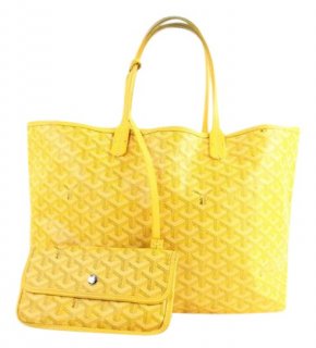 st louis w pouch 6misa2617 yellow tote