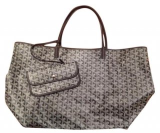 st louis gm grey canvas tote