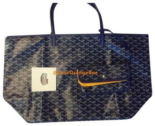 st louis gm large navy tote
