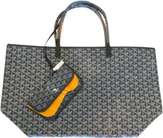 st louis gm grey canvas tote
