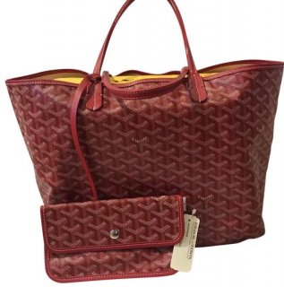 st louis pm red tote