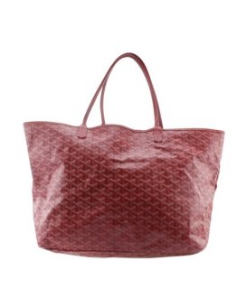 louis gm monogram 167882 red coated canvas tote