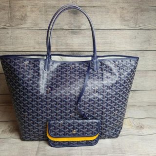gm st louis navy canvas tote
