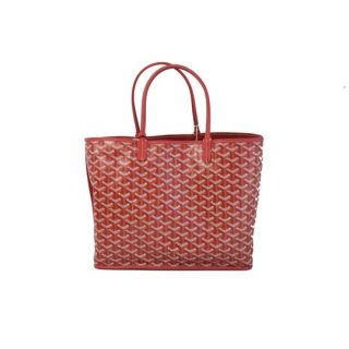 reversible pm red tote