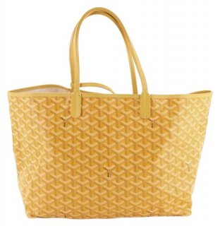 st louis pm yellow canvas tote